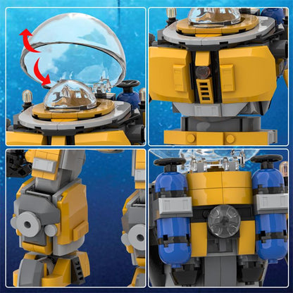 Deep Sea Exploration Exo Suit