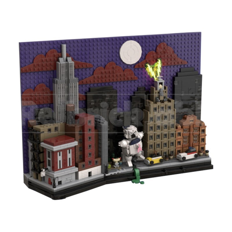 MOC-200209 Ghost busters : New York City skyline