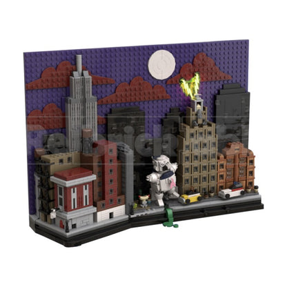 MOC-200209 Ghost busters : New York City skyline