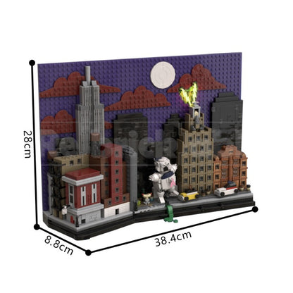 MOC-200209 Ghost busters : New York City skyline