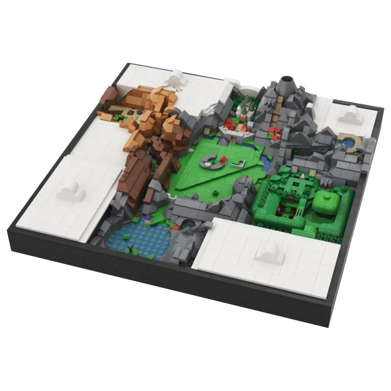 MOC-212291 The Legend of Zelda: Ocarina of Time - Map of Hyrule