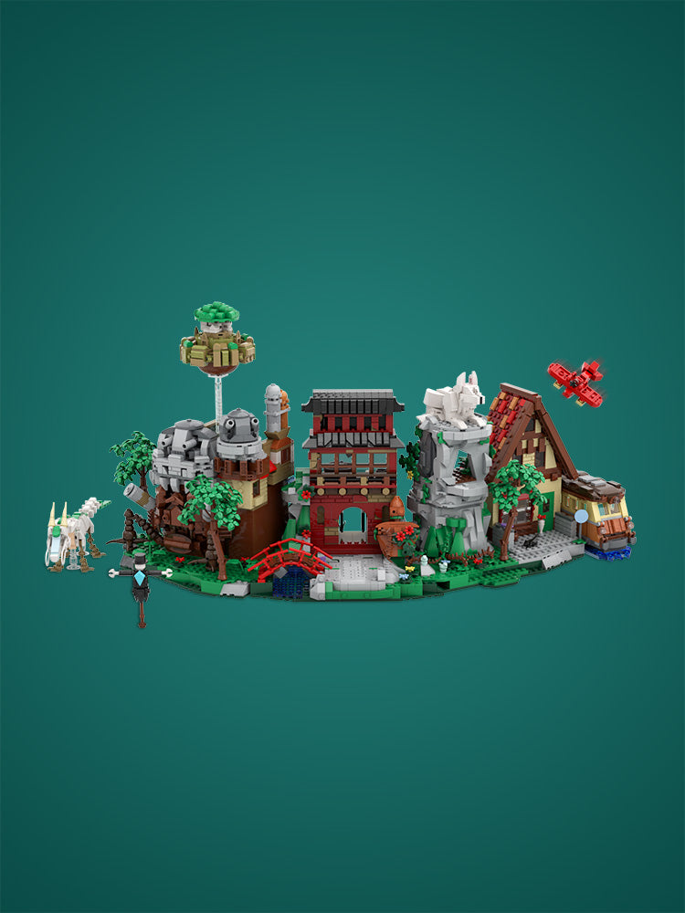 Miyazaki Animation Scene Collection (Design)