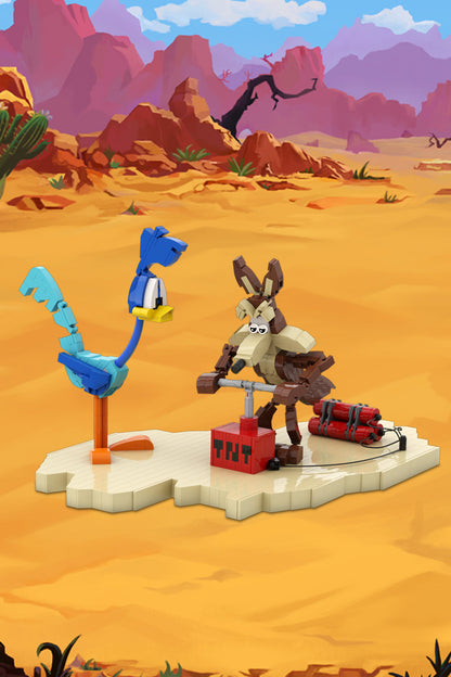 MOC-214247 Roadrunner and Wile E Coyote