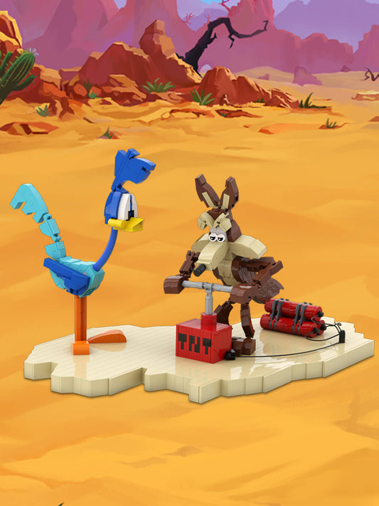 MOC-214247 Roadrunner and Wile E Coyote