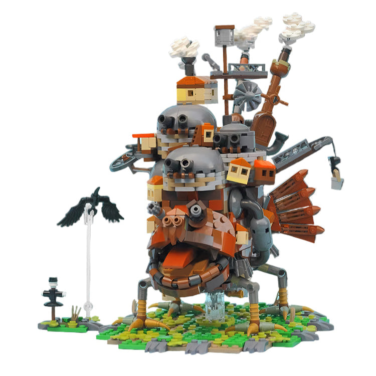 MOC Hayao Howl's Moving Castle– MOC Brick Store