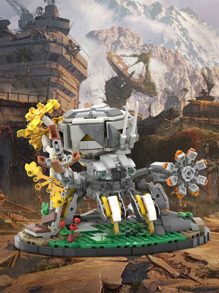 MOC-220344 Horizon Zero Dawn - Shellwalker With Base– MOC Brick Store