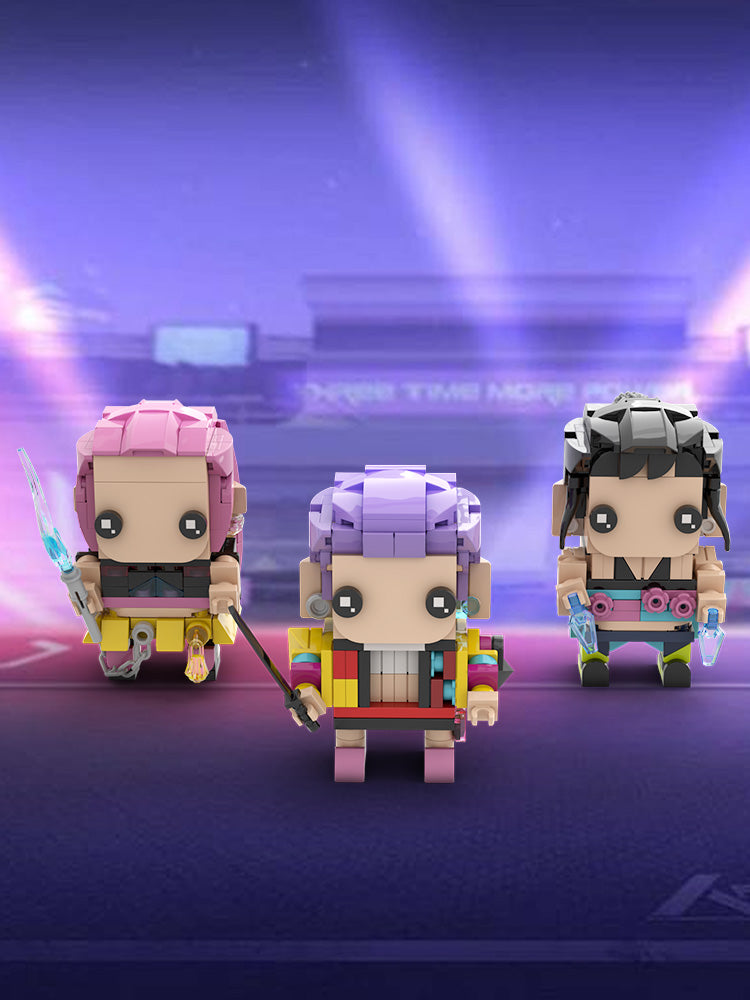 Witch Hunter Group - Mira, Zoe, Rumi (design)– MOC Brick Store