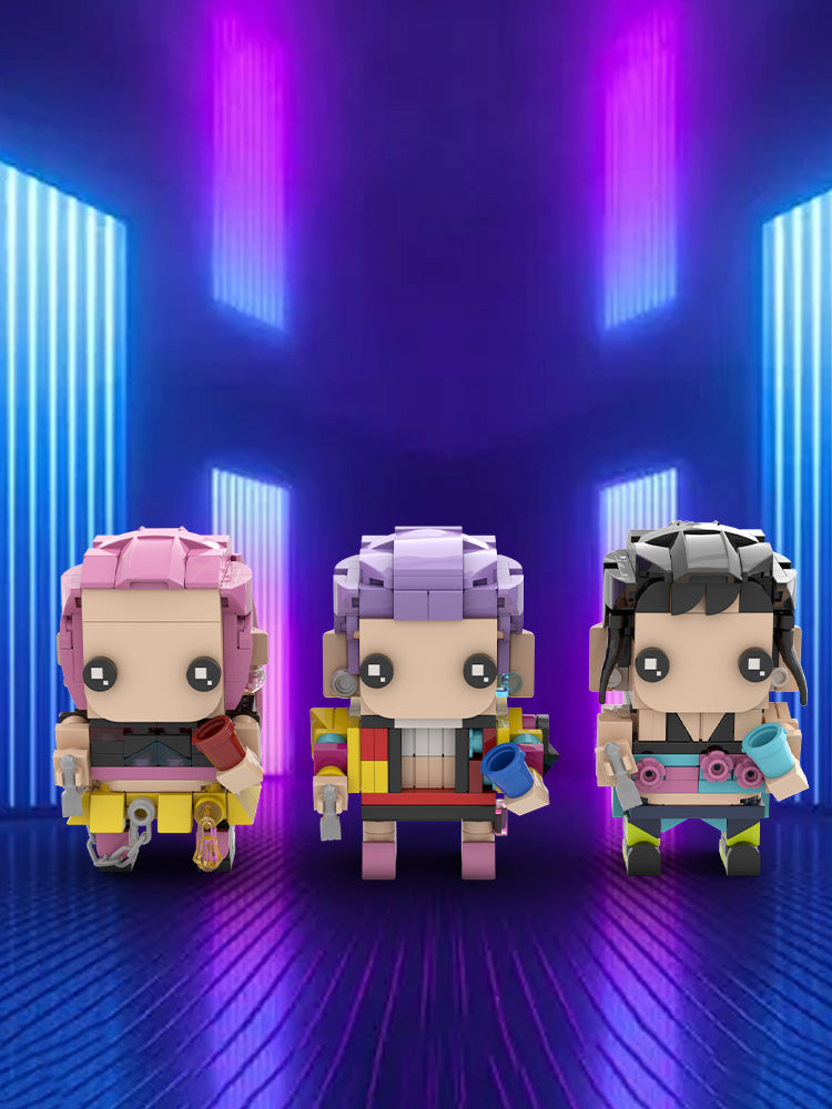 Witch Hunter Group - Mira, Zoe, Rumi (design)– MOC Brick Store