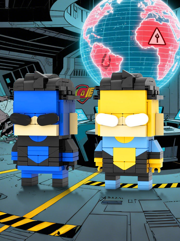 ゲームキャラクター brick MOC-176363 Invincible Brickheadz LEGO MOC - Amazon Prime Video