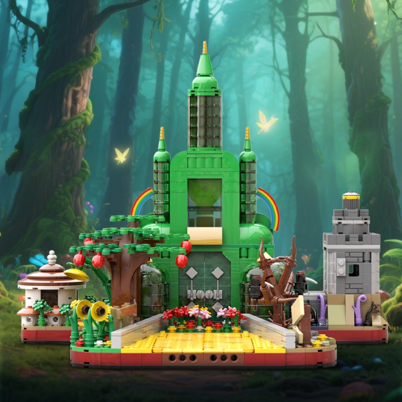 The Wonderful Wizard Emerald City(design)