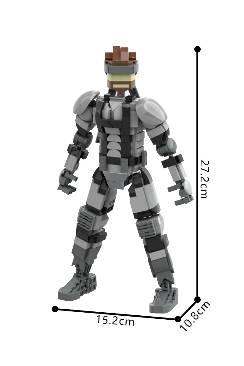 Metal Gear Solid--MOC-222014 Solid Snake(Metal Gear Solid)
