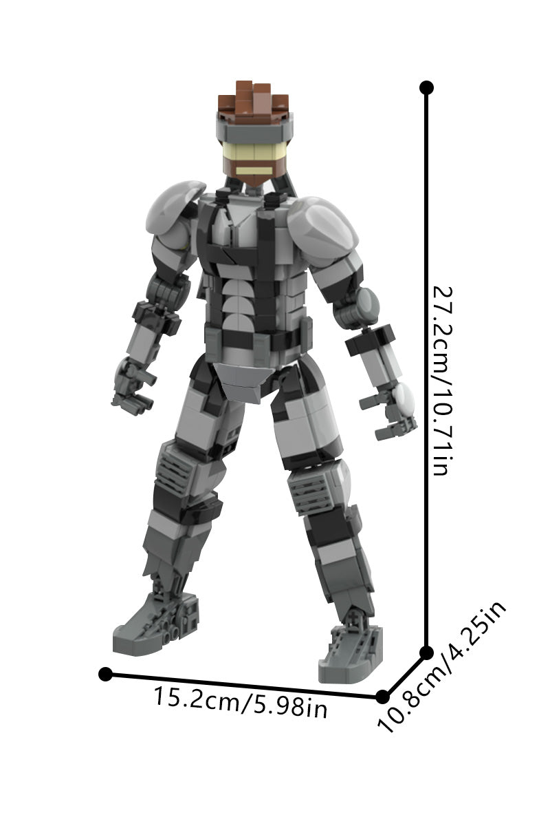 Metal Gear Solid--MOC-222014 Solid Snake(Metal Gear Solid)