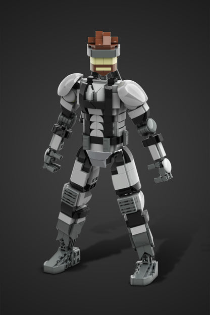 Metal Gear Solid--MOC-222014 Solid Snake(Metal Gear Solid)