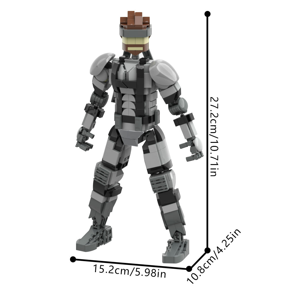 Metal Gear Solid--MOC-222014 Solid Snake(Metal Gear Solid)