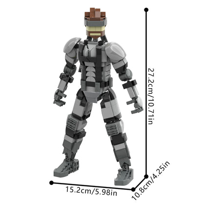 Metal Gear Solid--MOC-222014 Solid Snake(Metal Gear Solid)