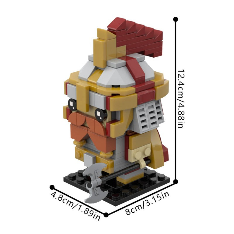 Lord of the Rings--MOC-225042 Dain Ironfoot Brickhead