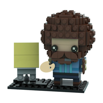 MOC-77419 Bob Ross - Happy Accidents