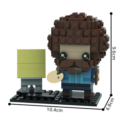 MOC-77419 Bob Ross - Happy Accidents