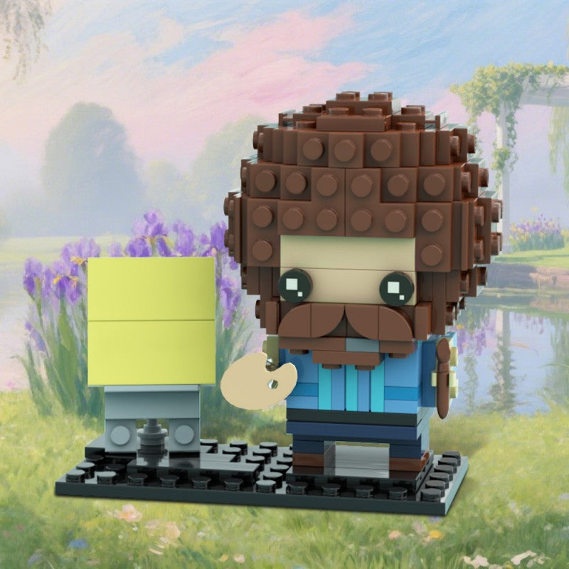 MOC-77419 Bob Ross - Happy Accidents