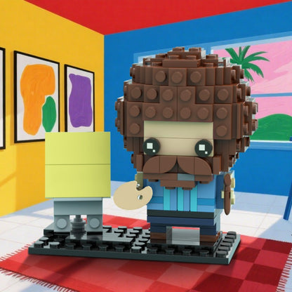 MOC-77419 Bob Ross - Happy Accidents