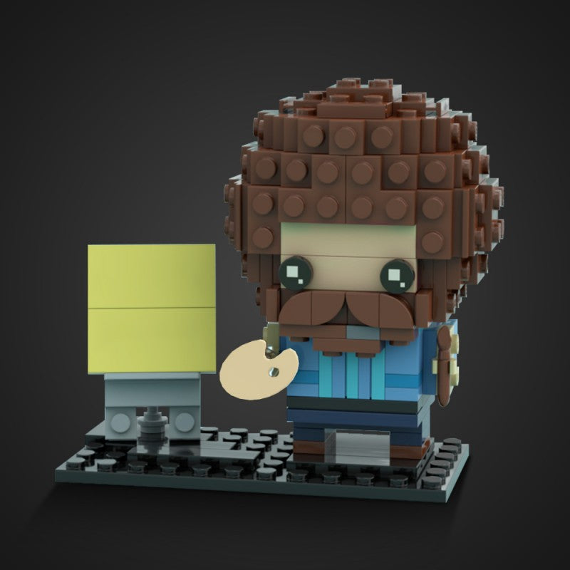 MOC-77419 Bob Ross - Happy Accidents