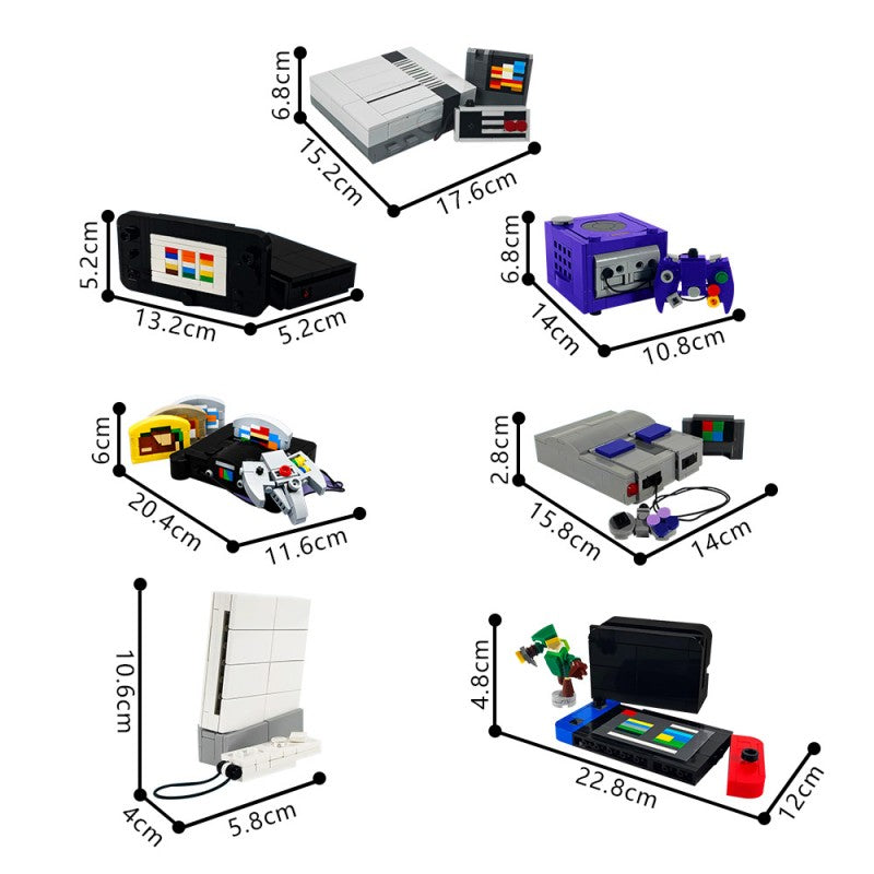MOC-220709 Bricktendo Home Console Pack