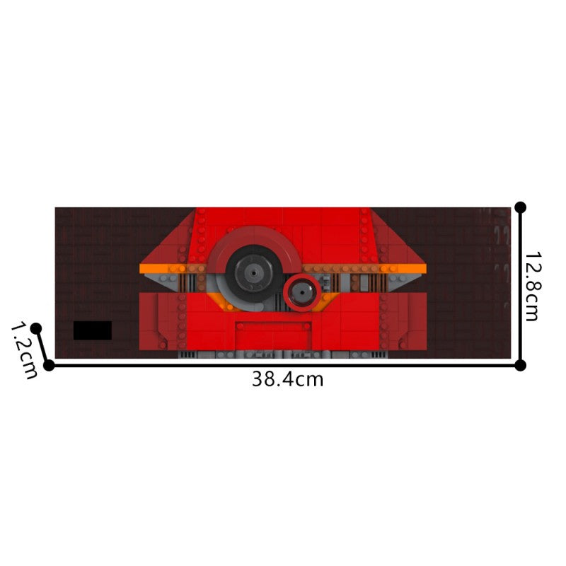 MOC-221708 Droid B2EMO 3D Poster style Background for Micro B2EMO