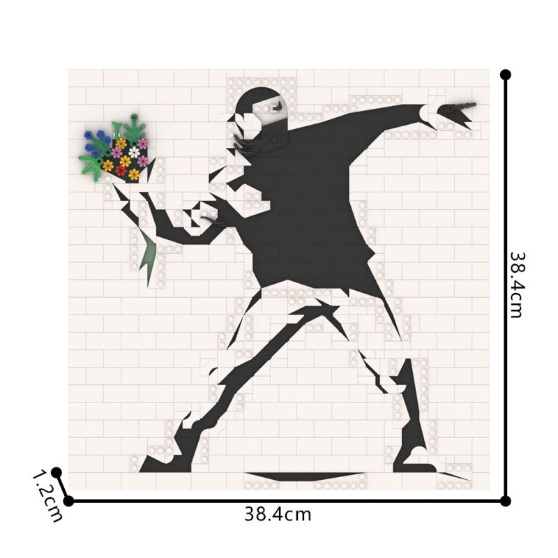 MOC-228358 Banksy - Flower Throw