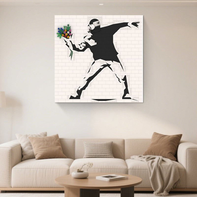 MOC-228358 Banksy - Flower Throw