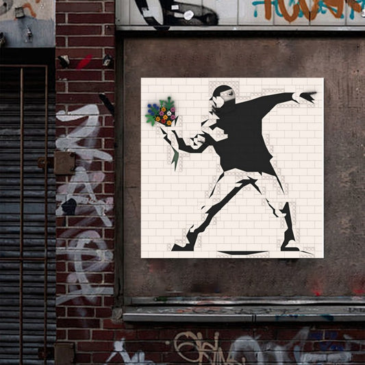 MOC-228358 Banksy - Flower Throw
