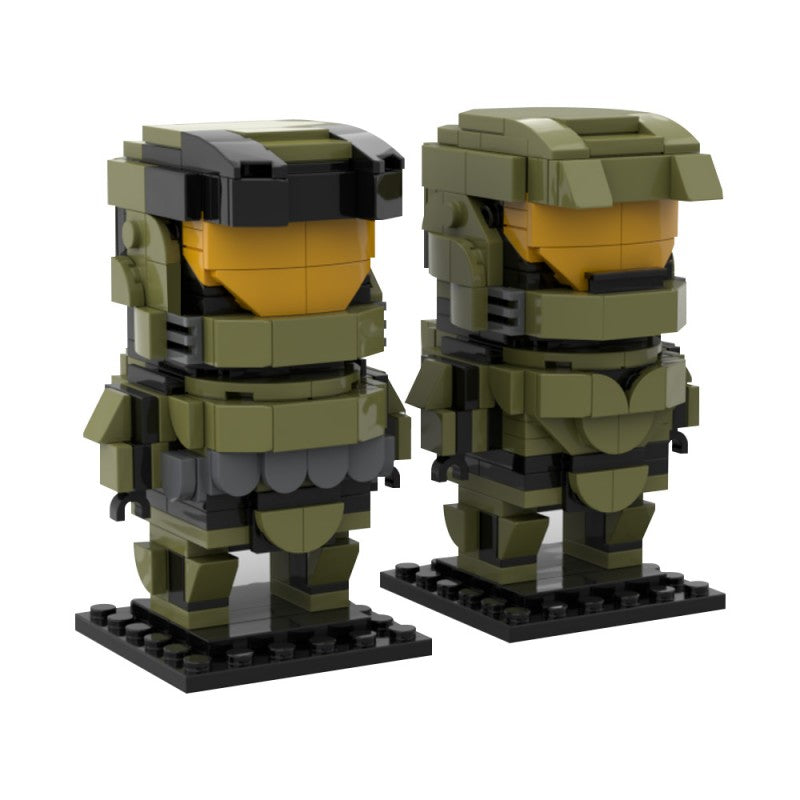 MOC-227741 Spartan John 117 'The Master Chief' Halo Brickheadz