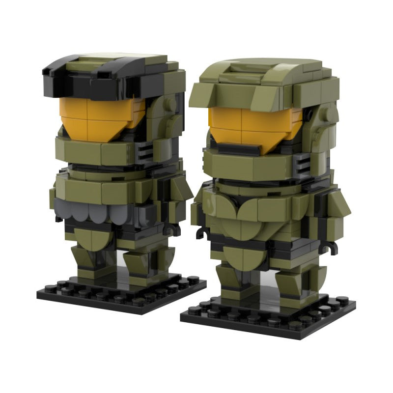 MOC-227741 Spartan John 117 'The Master Chief' Halo Brickheadz