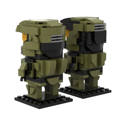 MOC-227741 Spartan John 117 'The Master Chief' Halo Brickheadz
