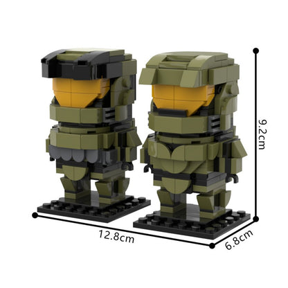 MOC-227741 Spartan John 117 'The Master Chief' Halo Brickheadz