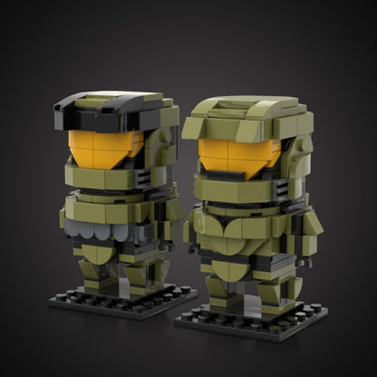 MOC-227741 Spartan John 117 'The Master Chief' Halo Brickheadz