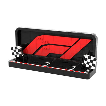 MOC-227666 Brick-Built F1 - Logo(Perfect for the F1 - Collectible Race Cars)