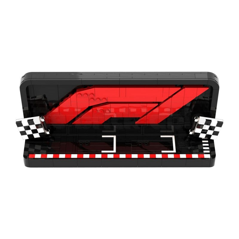 MOC-227666 Brick-Built F1 - Logo(Perfect for the F1 - Collectible Race Cars)