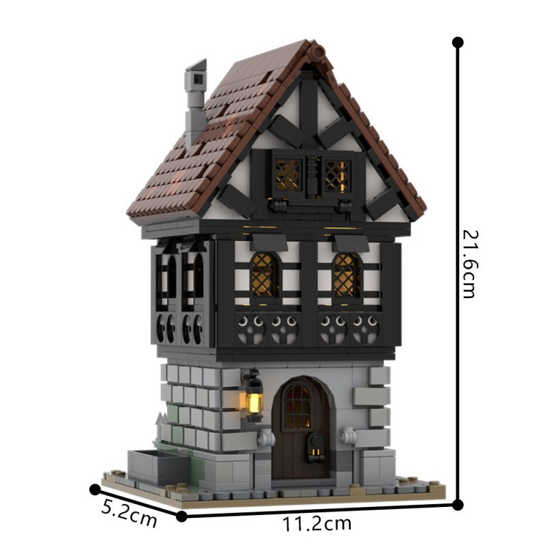 MOC-232547 Medieval Townhouse