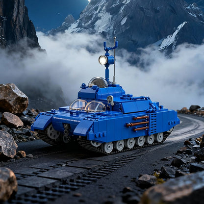MOC-219269 Moon Tank(Tintin: Explorers On The Moon)