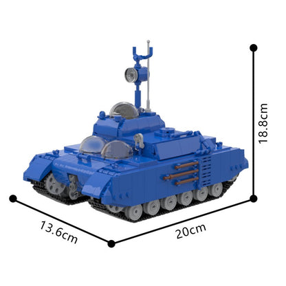 MOC-219269 Moon Tank(Tintin: Explorers On The Moon)