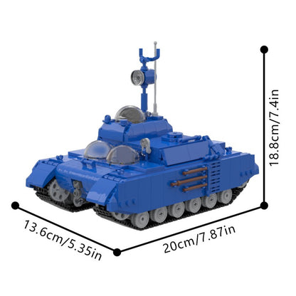 MOC-219269 Moon Tank(Tintin: Explorers On The Moon)