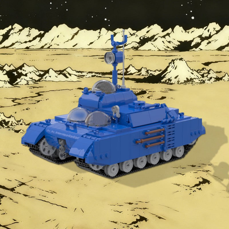 MOC-219269 Moon Tank(Tintin: Explorers On The Moon)