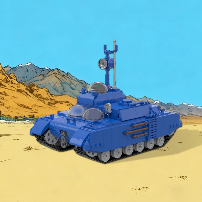 MOC-219269 Moon Tank(Tintin: Explorers On The Moon)
