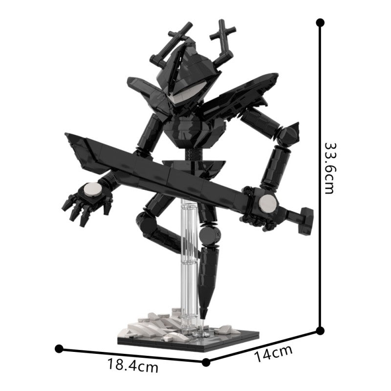 Deltarune Triangle Rune----MOC-231847 The Roaring Knight(Deltarune)