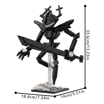 Deltarune Triangle Rune----MOC-231847 The Roaring Knight(Deltarune)