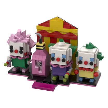 MOC-64660 Killer Klowns BrickHeadz