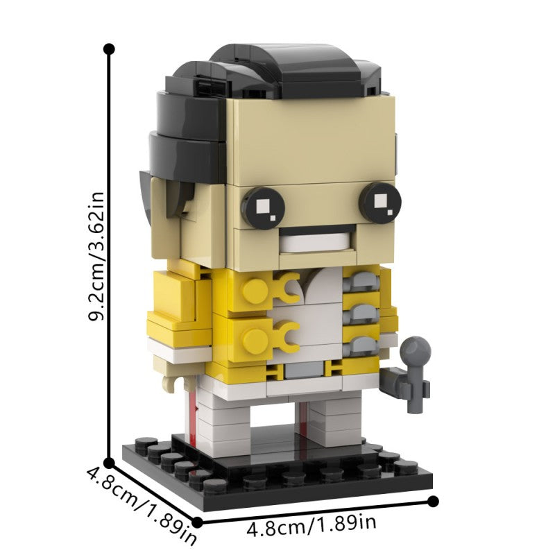 MOC-65083 Freddie Mercury - Queen Brickheadz