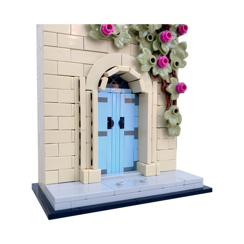 MOC-233935 Blue Door in Mdina, Malta