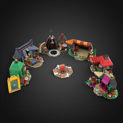 MOC-190297 Lego Baldur's Gate 3 Fire Camp Set
