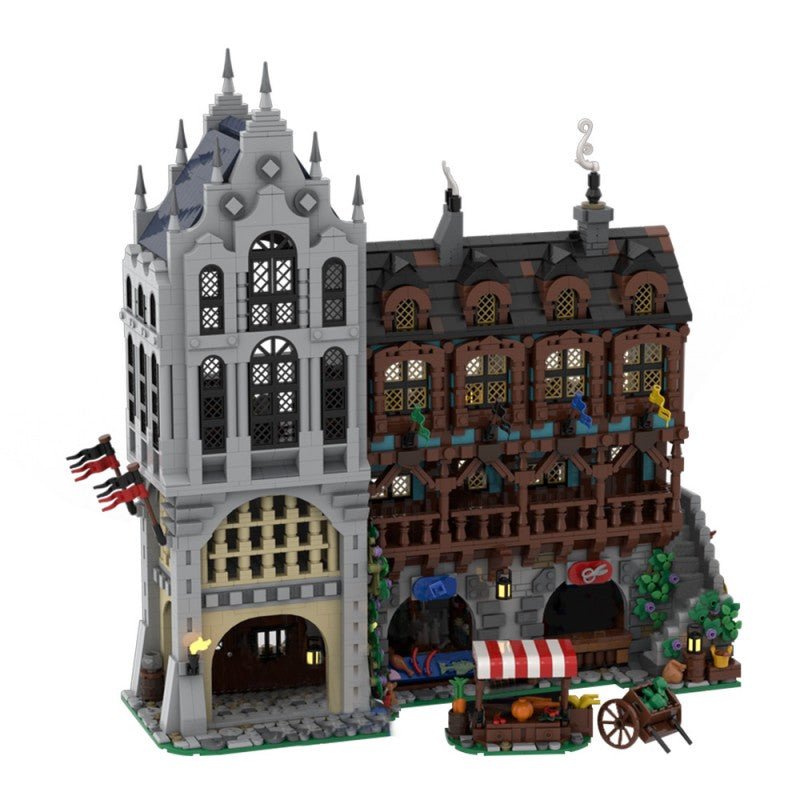 MOC-221582 Medieval Town Square #3